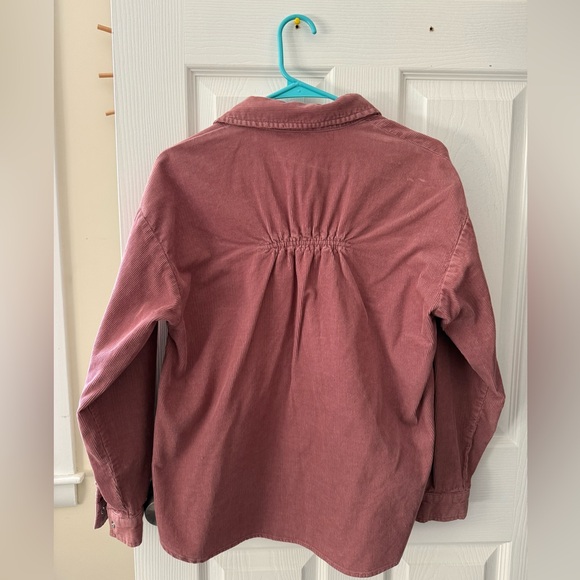 ZARA Corduroy Jacket/Shacket Mauve - Picture 3 of 3